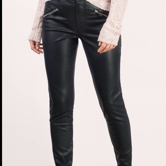 Nicki Minaj Pants - Nicki Minaj black leather pants